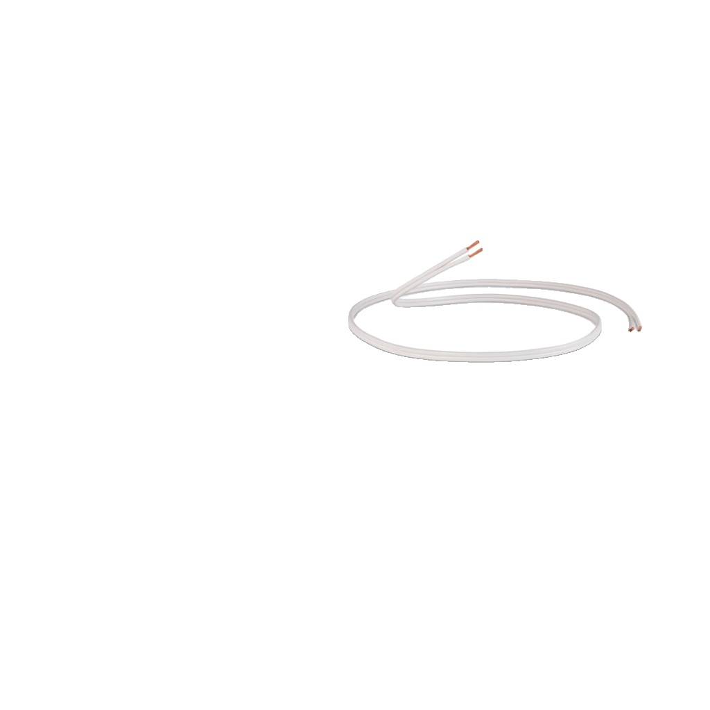 100m of White QED 42 Strand Oxygen Free Copper (OFC) HiFi Speaker Cable on Reel