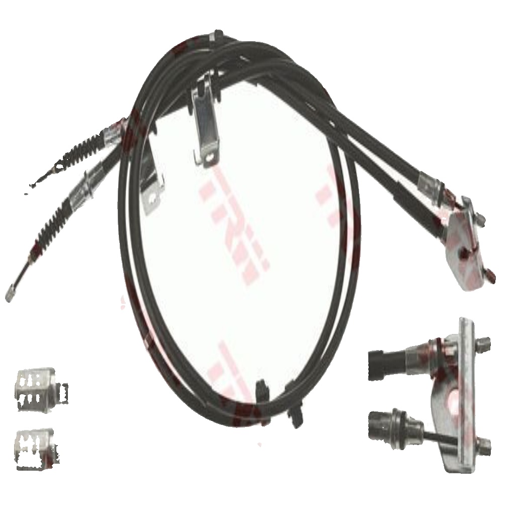 Rear TRW-OE GCH406 Cable Pull, parking brake for FORD