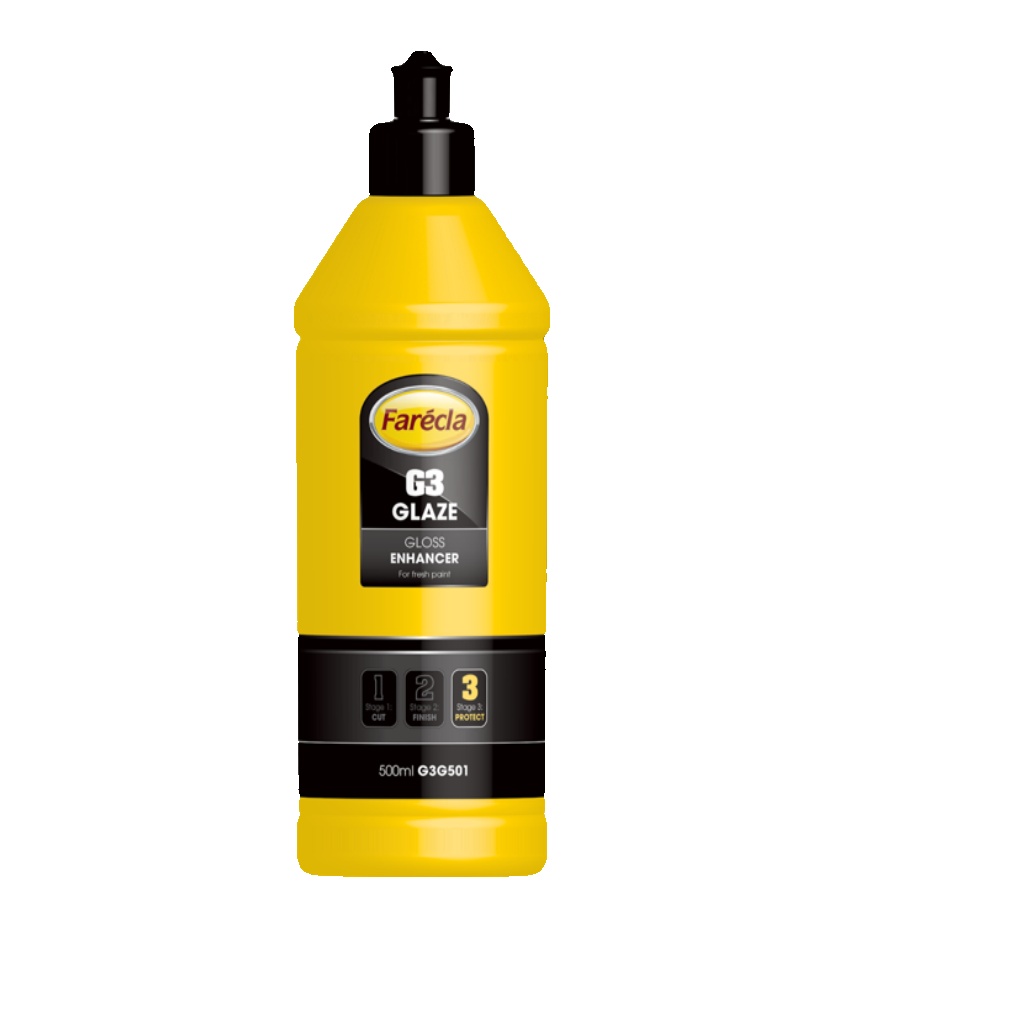 Farecla G3 Glaze Gloss Enhancer 500ml - Rapidly Enhanced Gloss - G3G501