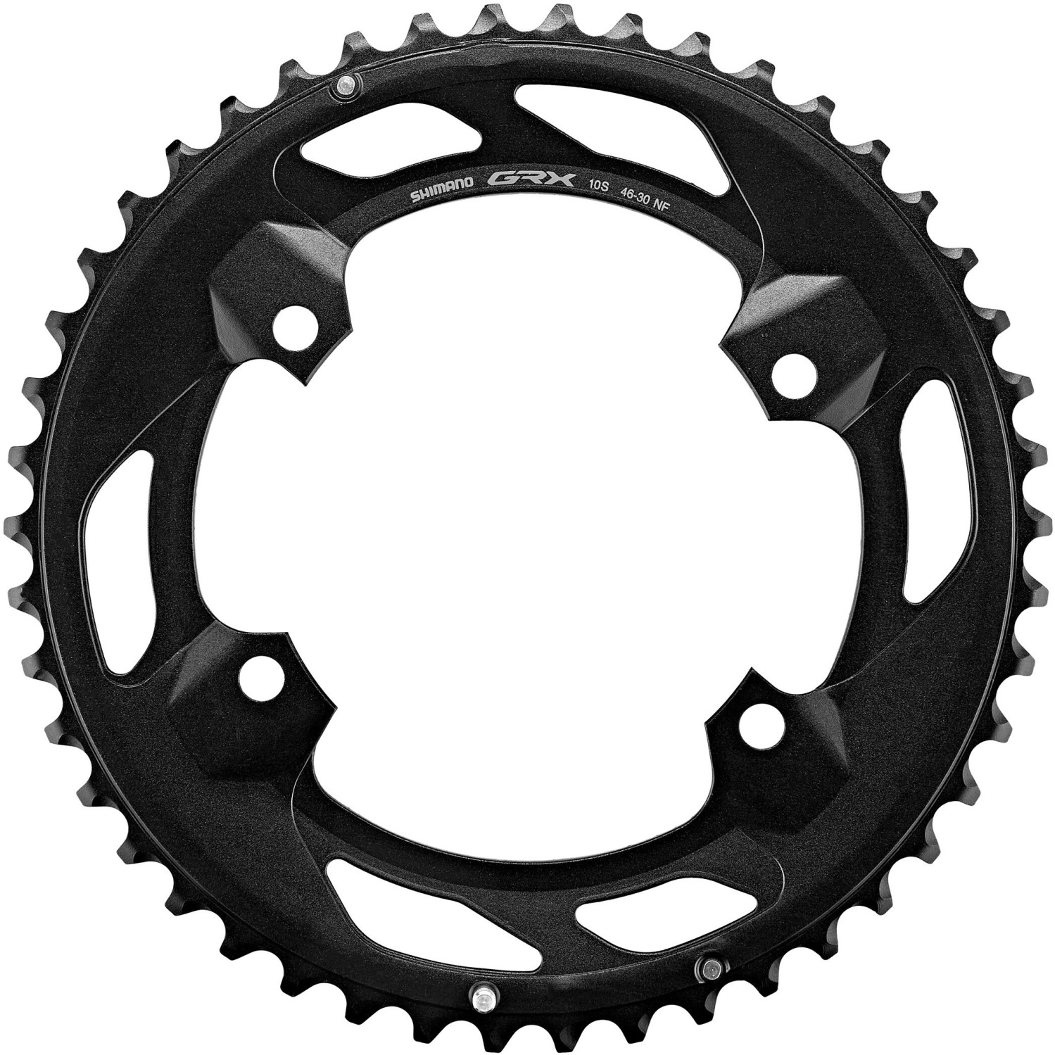 Shimano GRX FC-RX600 Chainring - 10 Speed Compatible - 46 Tooth
