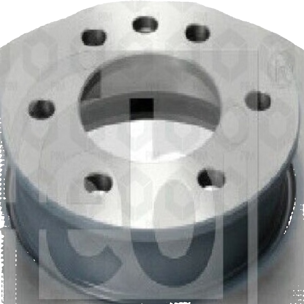 2x Brake Discs Pair Vented fits MERCEDES SPRINTER 906 3.5 Front 2006 on M272.979