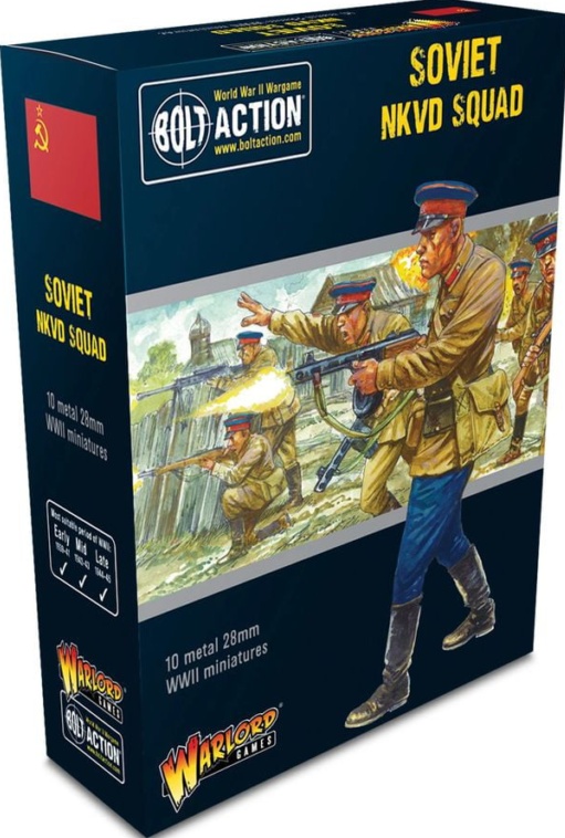 Bolt Action - Soviet NKVD squad - Warlord Games