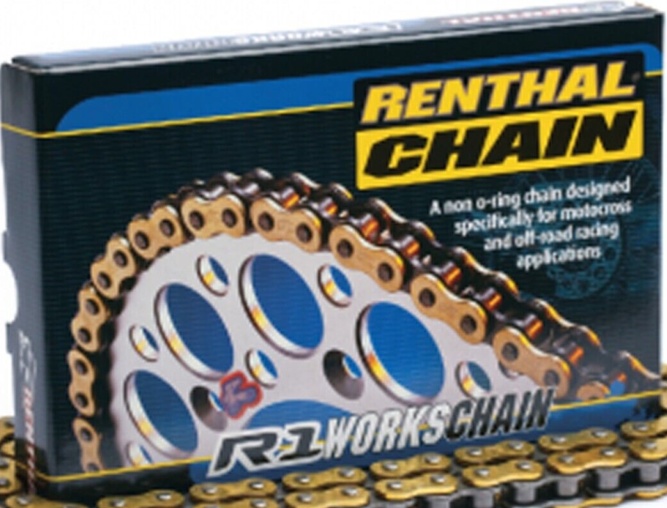 KTM Renthal R1 Gold 520 X 118 L Heavy Duty chain EXC XC 125 150 200 250 300