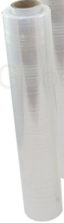 6 ROLLS X-STRONG CLEAR PALLET STRETCH WRAP 500mm 25mu