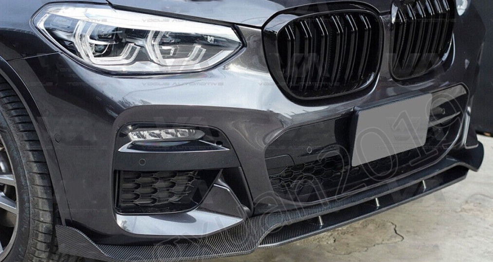 FOR BMW X3 G01 X4 G02 X3M X4M LOOK M PERFORMANCE FRONT SPLITTER LIP SPOILER 18+