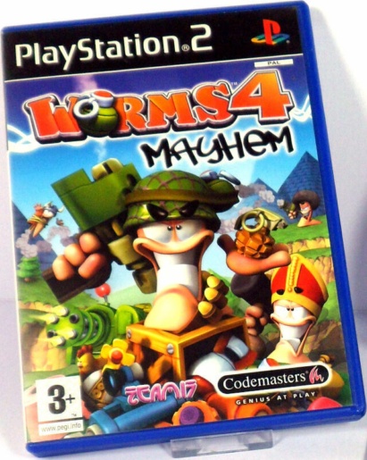 Worms 4: Mayhem (PS2) *Near Mint*