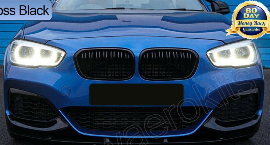 1X FOR BMW 1 SERIES F20 F21 LCI FRONT SPOILER SPLITTER LIP M PERFORMANCE 2015-19