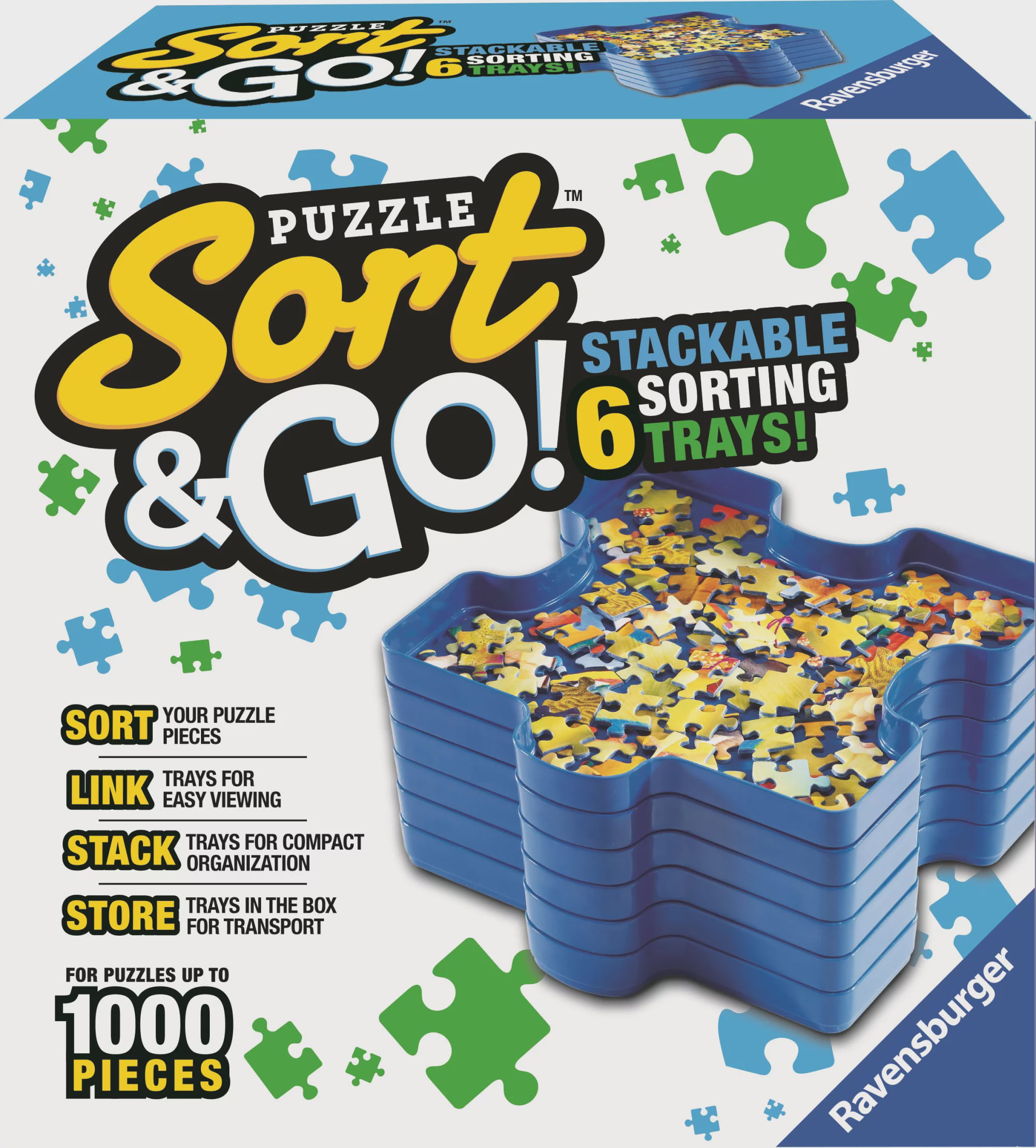 Jigsaw Puzzle Sorting Trays