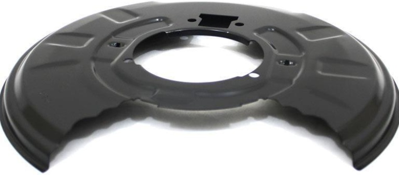 Pair of Rear Brake Disc Backing Plates for BMW 3 Series E46 NEW 34211166107