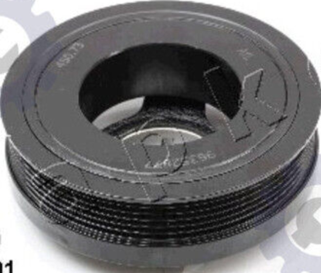122W01 JAPKO Belt Pulley, crankshaft for CHEVROLET,DAEWOO
