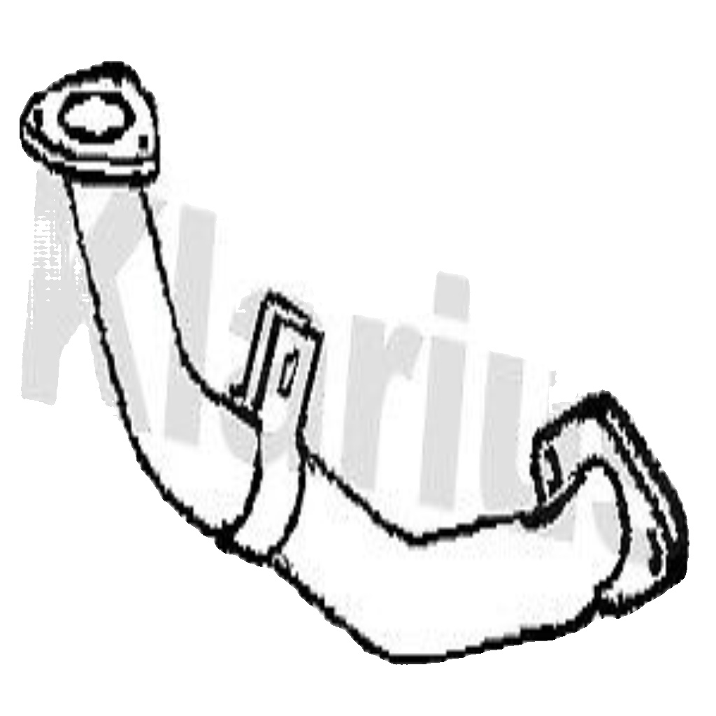 Klarius front pipe fits Ford ranger 2.5 3.0 06-09 302065