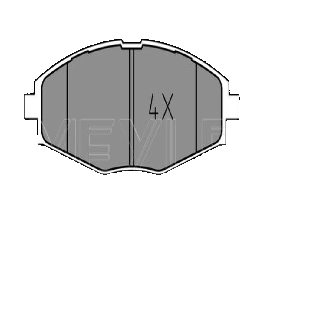 Original MEYLE Brake Pad Set Disc Brake 025 232 4117 for Chevrolet Daewoo