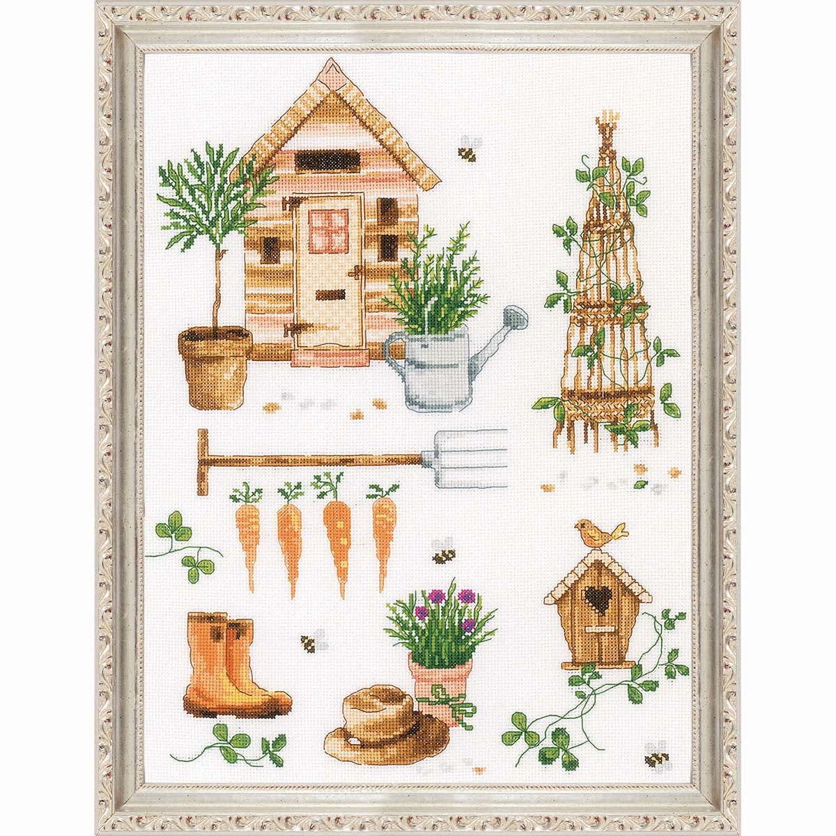 Vervaco Counted Cross Stitch Kit: Garden - Image 3