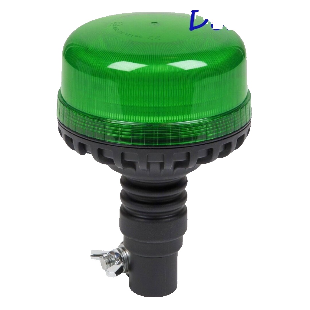 Sealey WB955LEDG Warning Beacon with Flexible Spigot Fixing SMD LED 12/24V -