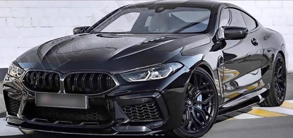 FOR BMW 8 SERIES G14 G15 G16 F91 F92 F93 M STYLE GLOSS BLACK KIDNEY GRILLE GRILL