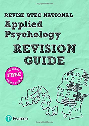 Pearson REVISE BTEC National Applied Psychology Revision Guide incl. online revision - for 2026 exams