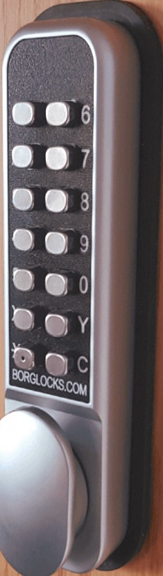 Borg Locks BL2201 EasiCode Pro Satin Chrome