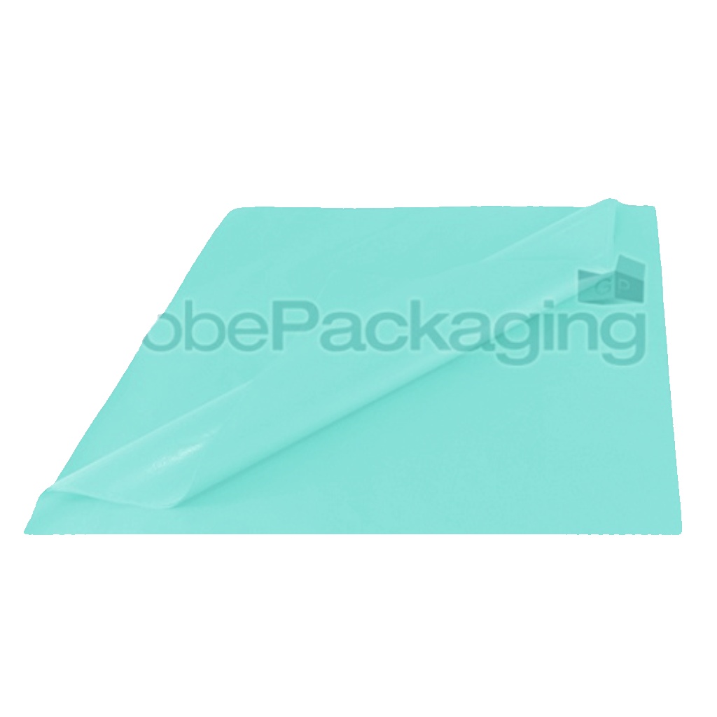 50 SHEETS OF BABY BLUE COLOURED ACID FREE TISSUE PAPER 375 x 500mm *QUALITY*