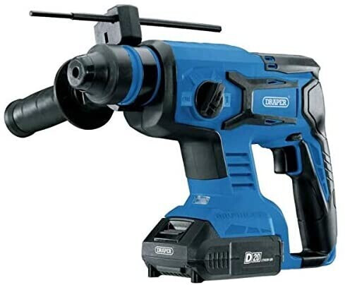 Draper Light D20 20V Brushless Sds+ Rotary Hammer Drill, 2 X 2.0Ah Batteries, 1 X Charger - Image 4