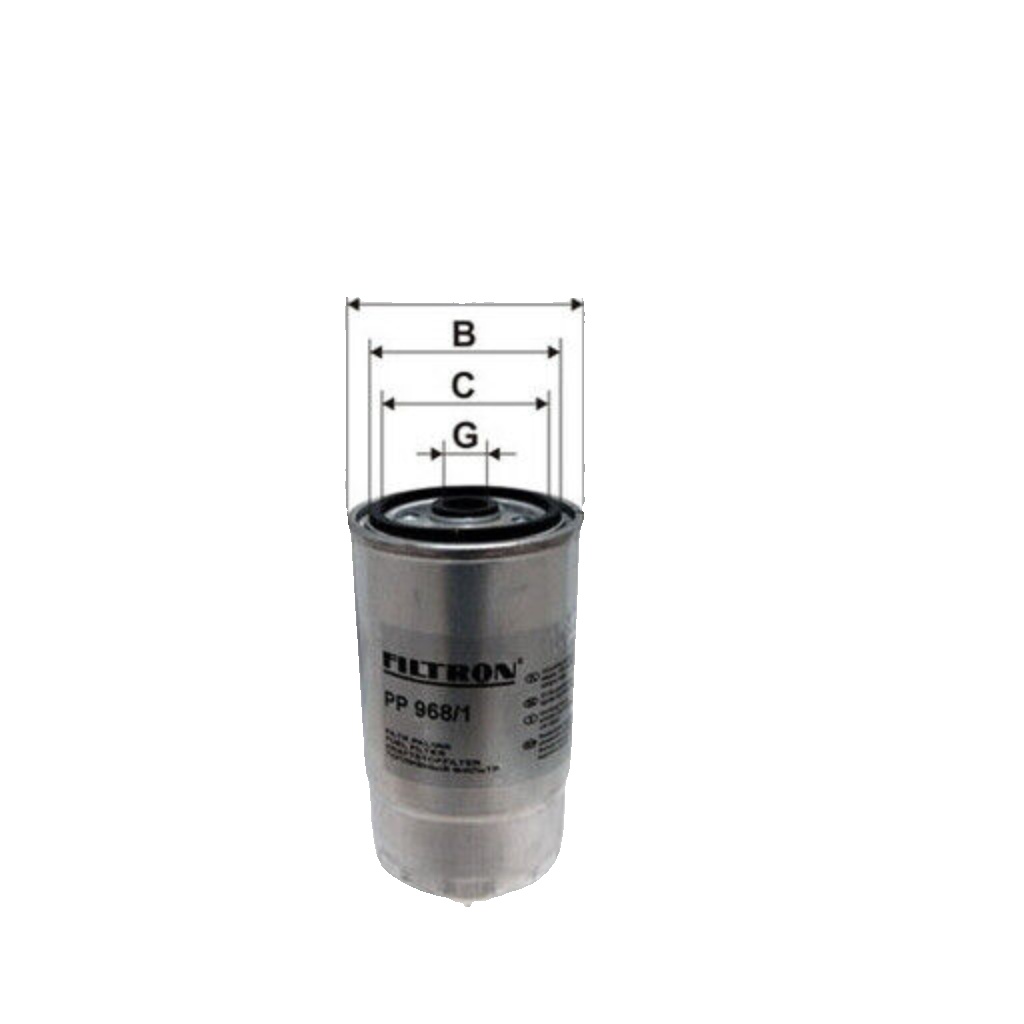 Fits FILTRON PP 968/1 FUEL FILTER - DIESEL ALFA ROMEO 147, 156, 166,  ⭐UK Stock⭐