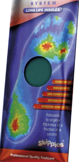 Carnation Long Life Insoles Antibacterial Odour Control, Shock Absorption