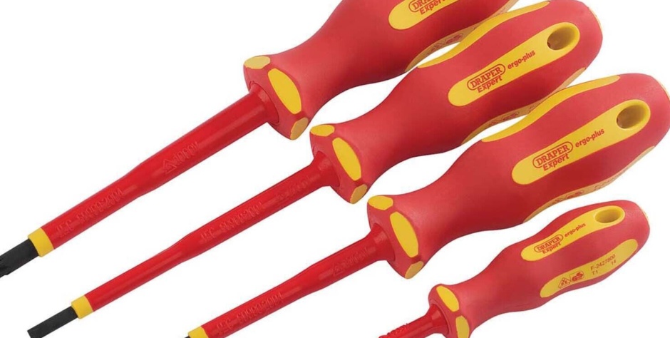 Draper 64693 XP1000 VDE Screwdriver Set (4 Piece)