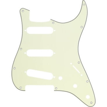 Fender 3 Ply 11 Hole Stratocaster Scratchplate/Pickguard (Mint Green)
