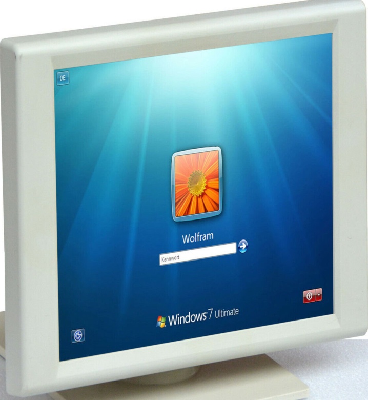 38cm 15"" Touchscreen 1024x768 Display PV760T Windows 2000 XP 7 8 with Stand #3F