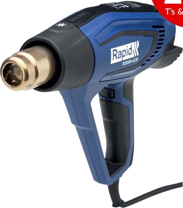 Rapid R2200-LCD Hot Air Gun 240V 2200W