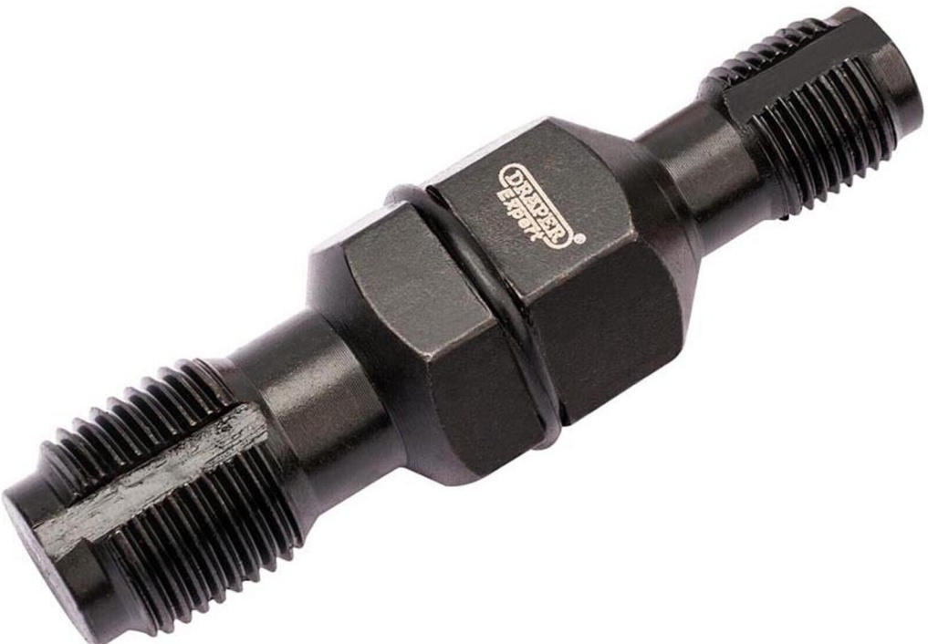 Draper 51766 14mm/18mm Spark Plug Damaged Thread Repair Cleaning Chaser Tool