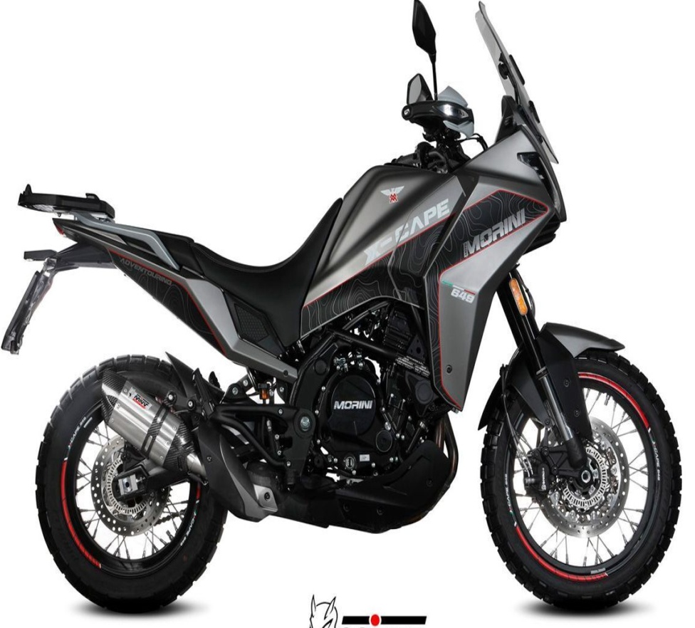 Auspuff MOTO MORINI X-CAPE 2021 2022 MIVV Suono