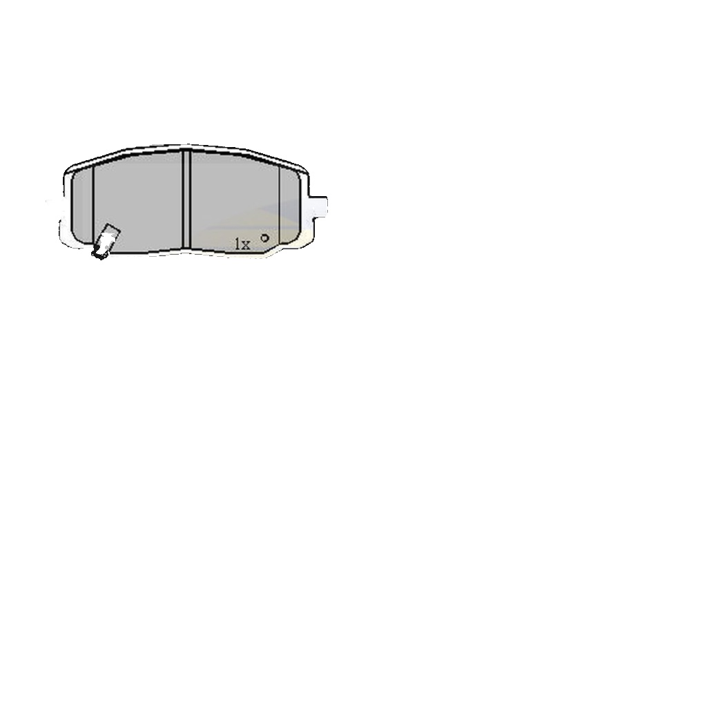 Front COMLINE CBP31319 Brake Pad Set, disc brake for HYUNDAI,KIA