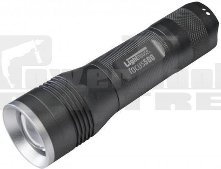 Lighthouse Elite Focus Torch 500 Lumens *Batteries Included*