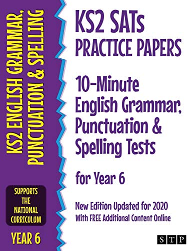 KS2 SATs Practice Papers 10-Minute English Grammar, Punctuation and Spelling Te