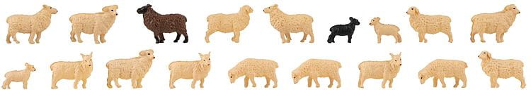 Faller 151917 - 1/87 / H0 18 Sheep - New