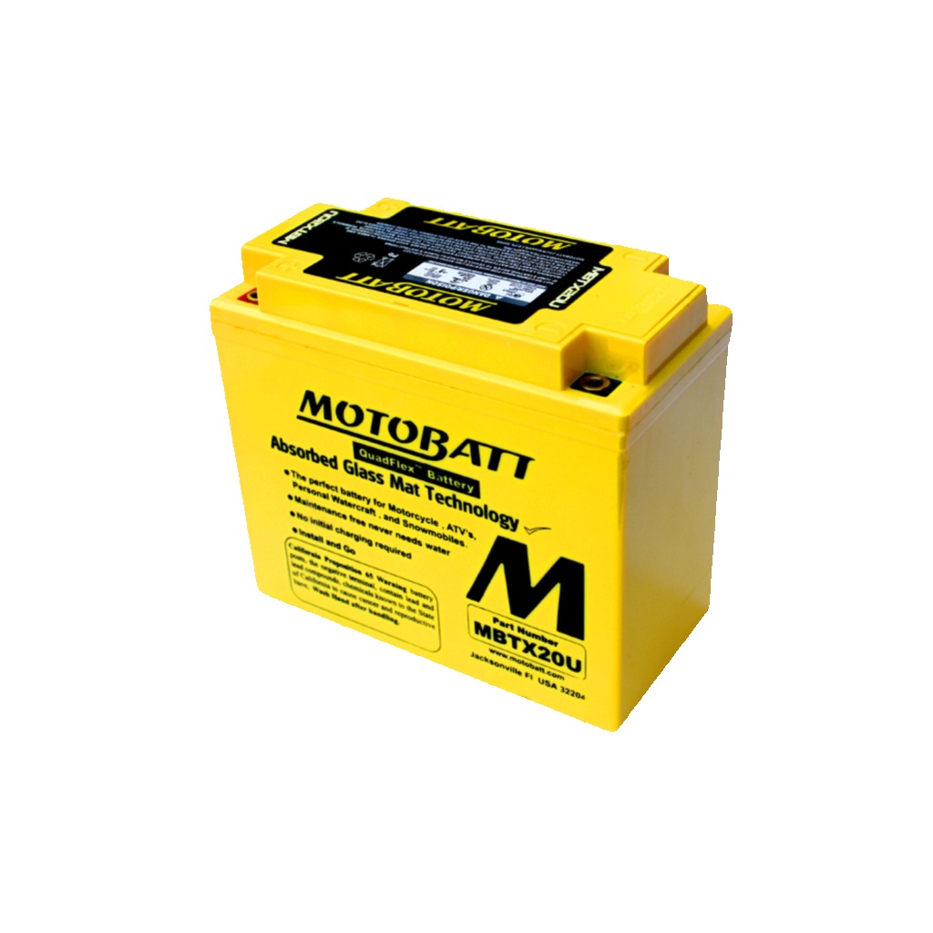 Motobatt Battery for Harley Davidson DYNA 1690 SWITCHBACK FLD 2012-2016 AGM