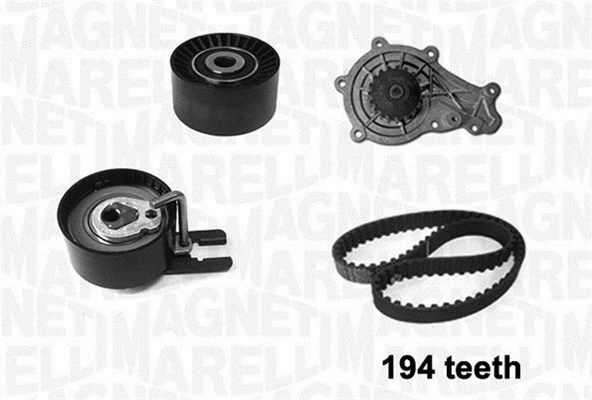Magneti Marelli 1609525680 Distributor Belt Kit with Water Pump - Image 3
