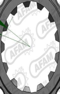Free Shipping Piñon Afam Standard Steel 166800-Step 525 For Motorcycle Parts