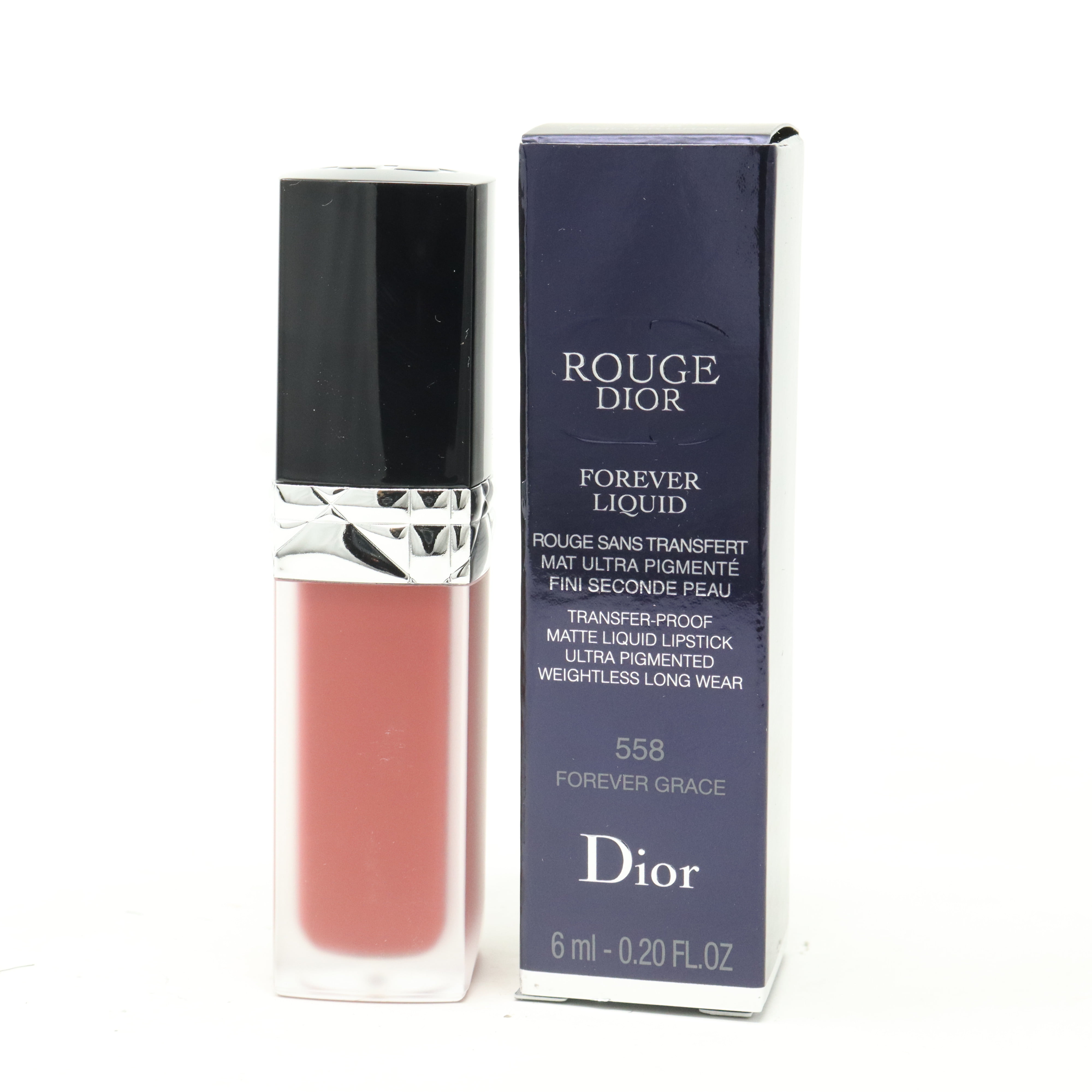Dior Mejor Dto! Rouge Forever Liquid 558 Forever Grace Barra Labios Líquida