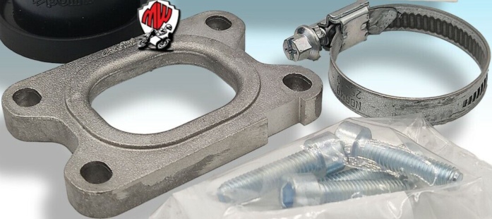 Free Shipping Intake Manifold Polini Minarelli AM6 and Derbi D.30 for Motorcycle