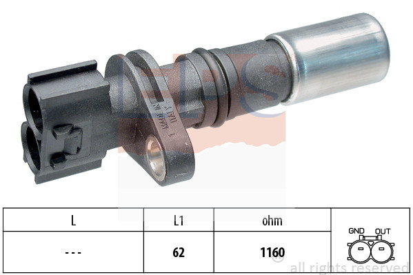 SENSOR CRANKSHAFT PULSE 1.953.478 FOR TOYOTA YARIS/Hatchback/Van/VERSO/VAN/FUN
