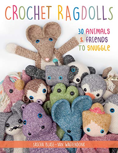 Crochet Ragdolls Sascha Blase-Van Wagtendonk 30 Animal Toy Patterns Book - Image 2