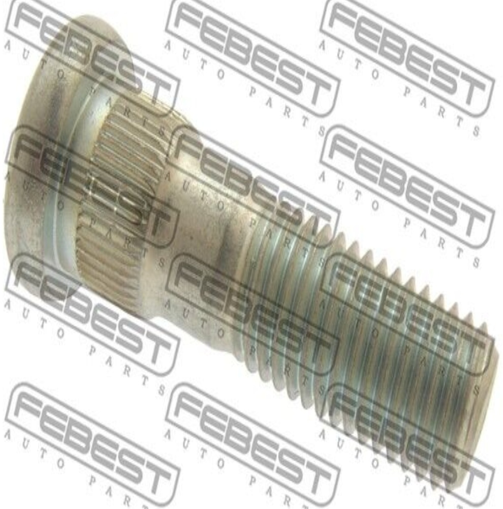 0484-002-PCS10 FEBEST Wheel Stud for ,CHRYSLER,DODGE,MITSUBISHI,MITSUBISHI (BJC)