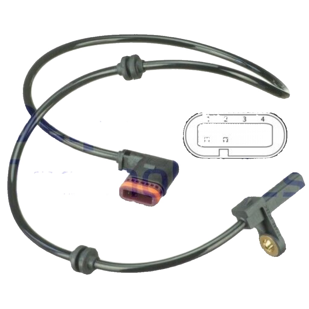 Rear DELPHI-OE SS20541 Sensor, wheel speed for MERCEDES-BENZ