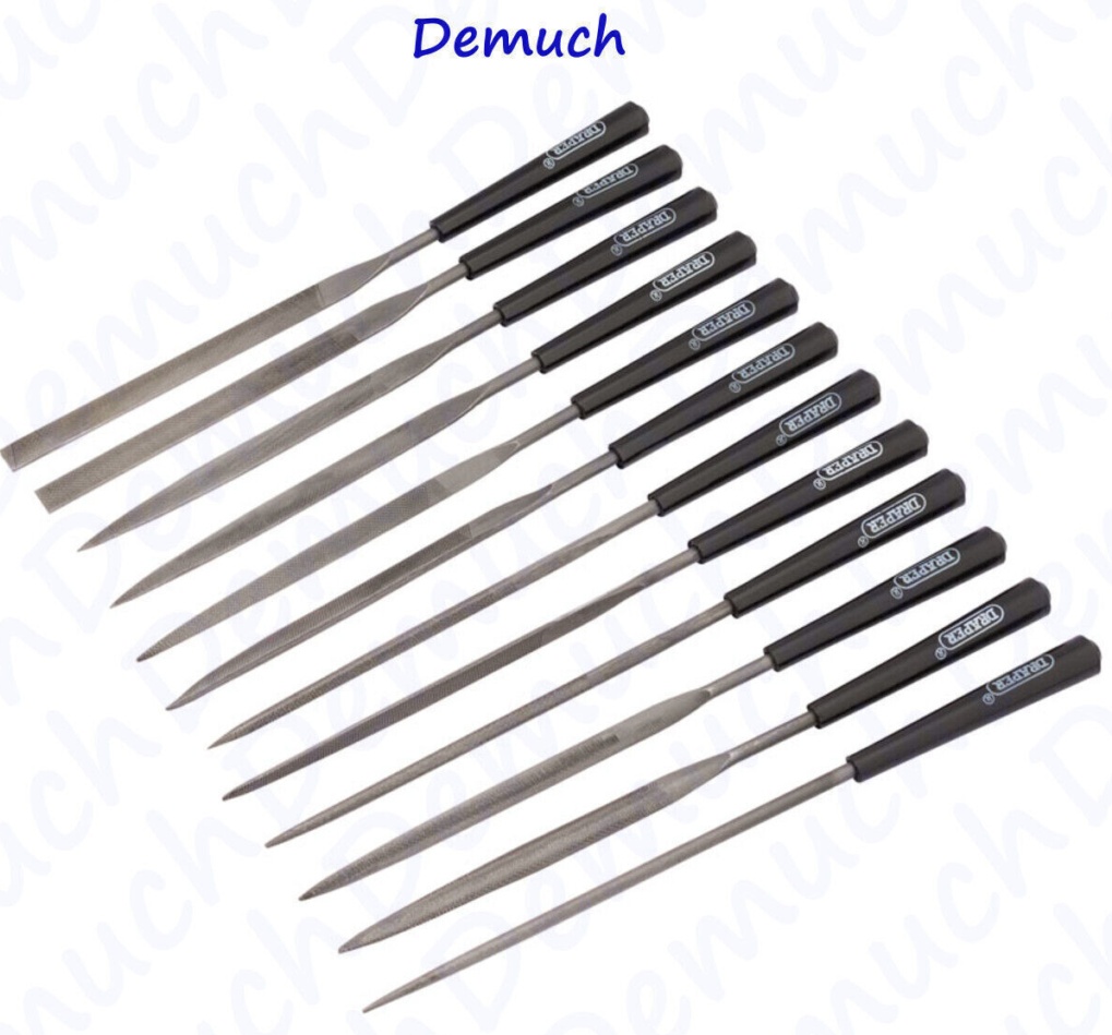 Draper 82640 Needle File Set 140mm (12 Piece)