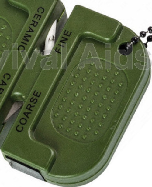 Highlander Precision Knife Sharpener Carbide Ceramic Sharpening Pocket CS200