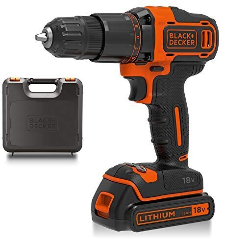BLACK & DECKER BCD700S1K 18v Combi drill 10mm keyless chuck