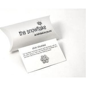 Sterling Silver Snowflake - Tales From The Earth - Pillow Pack