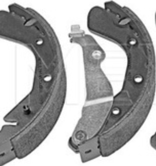 Rear MEYLE 29-14 533 0001 Brake Shoe Set for CHEVROLET,DAEWOO