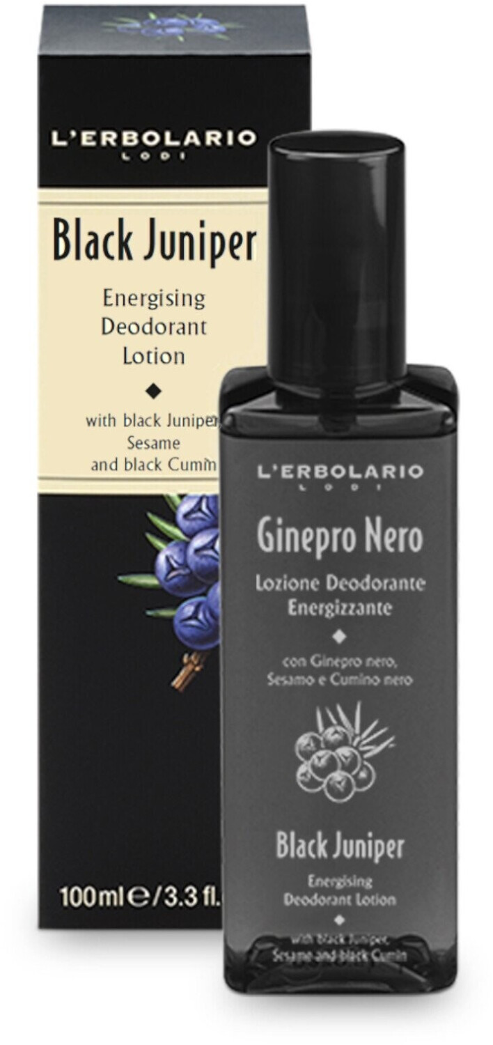 L'Erbolario Ginepro Nero Lozione Deodorante Energizzante
